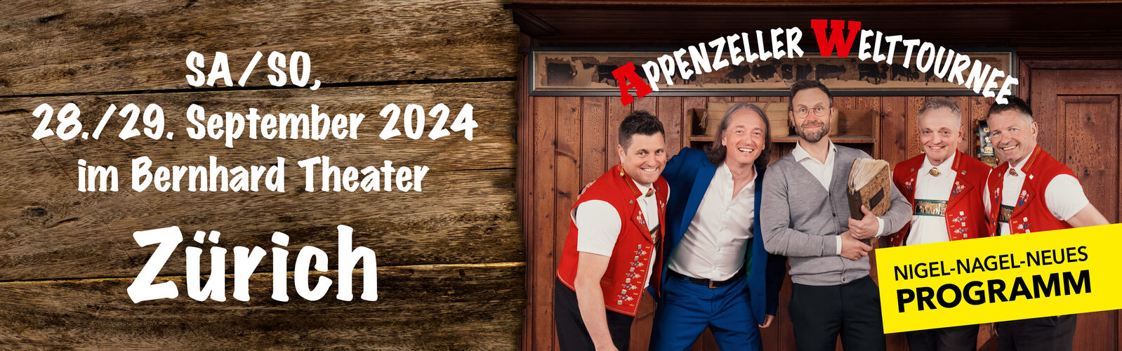  Appenzeller Welttournee 2024 - 28. bis 29. September 2024