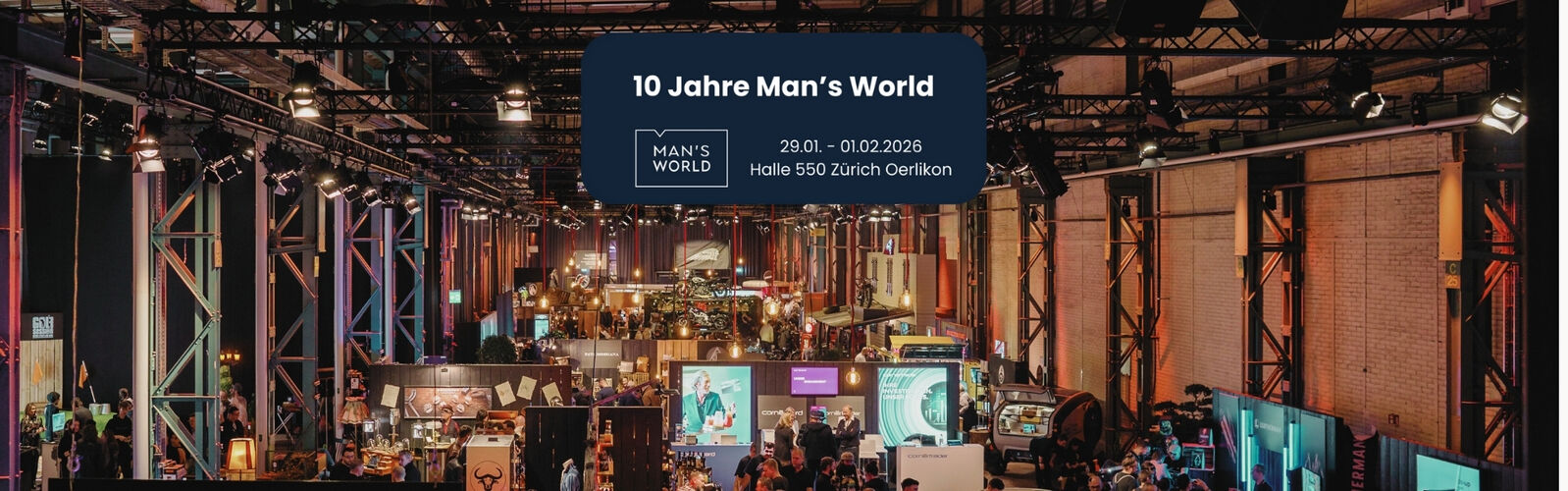 Man's World 2026 - 29. Januar bis 1. Februar 2026