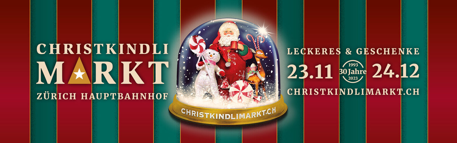 Zürcher Christkindlimarkt - 23. November bis 24. Dezember 2023
